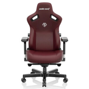 Andaseat Kaiser 3 Classic Maroon – Size L/XL - Premium PVC Leather Gaming Chair