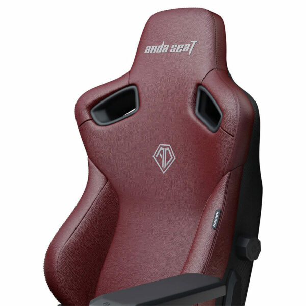 Andaseat Kaiser 3 Classic Maroon – Size L/XL - Premium PVC Leather Gaming Chair - Hình ảnh 2