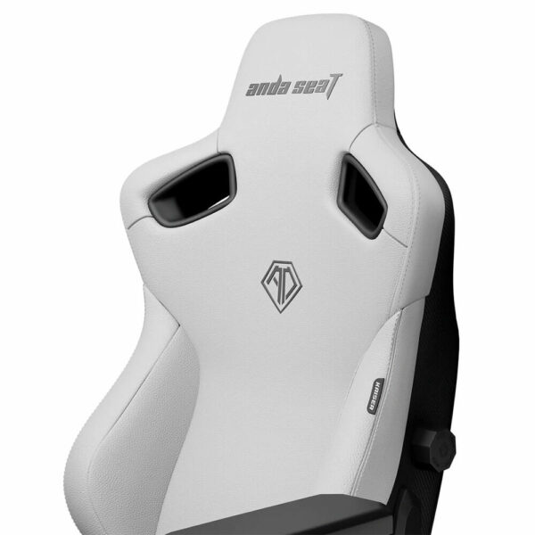 Andaseat Kaiser 3 Cloudy White – Size L/XL - Premium PVC Leather Gaming Chair - Hình ảnh 3