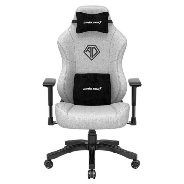 Andaseat Phantom 3 Ash Grey – Linen Fabric – Premium Office Gaming Chair - Hình ảnh 2