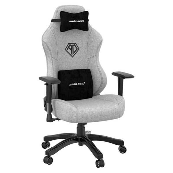 Andaseat Phantom 3 Ash Grey – Linen Fabric – Premium Office Gaming Chair - Hình ảnh 4