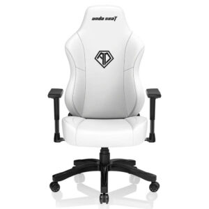 Andaseat Phantom 3 Cloudy White – Premium PVC Leather Office Gaming Chair
