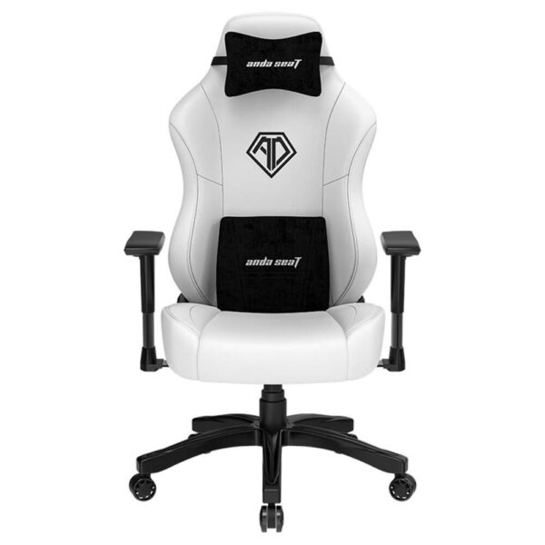 Andaseat Phantom 3 Cloudy White – Premium PVC Leather Office Gaming Chair - Hình ảnh 2