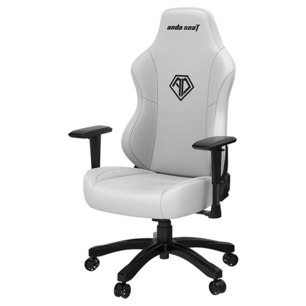 Andaseat Phantom 3 Cloudy White – Premium PVC Leather Office Gaming Chair - Hình ảnh 3