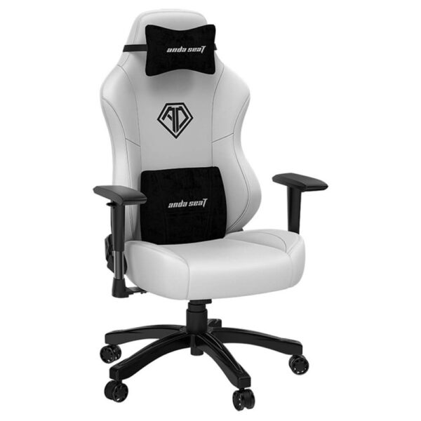 Andaseat Phantom 3 Cloudy White – Premium PVC Leather Office Gaming Chair - Hình ảnh 4