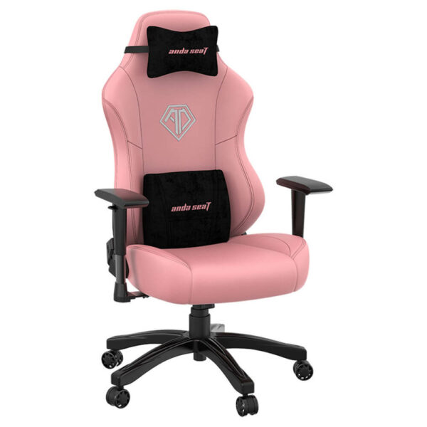 Andaseat Phantom 3 Creamy Pink – Premium PVC Leather Office Gaming Chair - Hình ảnh 4