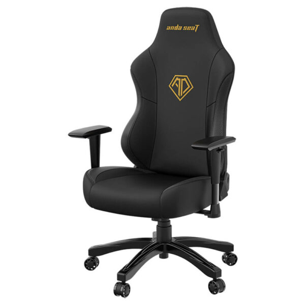 Andaseat Phantom 3 Elegant Black – Premium PVC Leather Office Gaming Chair - Ảnh 4