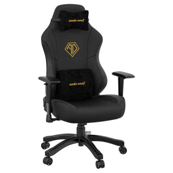 Andaseat Phantom 3 Elegant Black – Premium PVC Leather Office Gaming Chair - Ảnh 5
