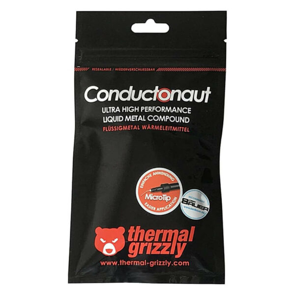 Thermal Grizzly Conductonaut 1g Multilingual - Hình ảnh 4