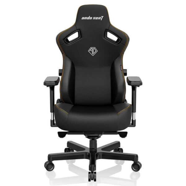Andaseat Kaiser 3 Elegant Black – Size L/XL - Premium PVC Leather Gaming Chair