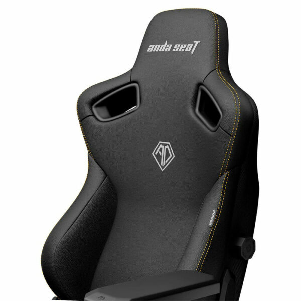 Andaseat Kaiser 3 Elegant Black – Size L/XL - Premium PVC Leather Gaming Chair - Hình ảnh 3