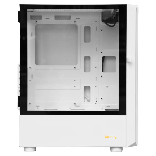 Infinity Hue - White - ATX Gaming Chassis - Hình ảnh 3