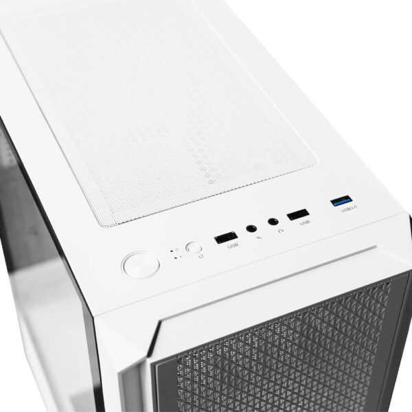 Infinity Hue - White - ATX Gaming Chassis - Hình ảnh 4