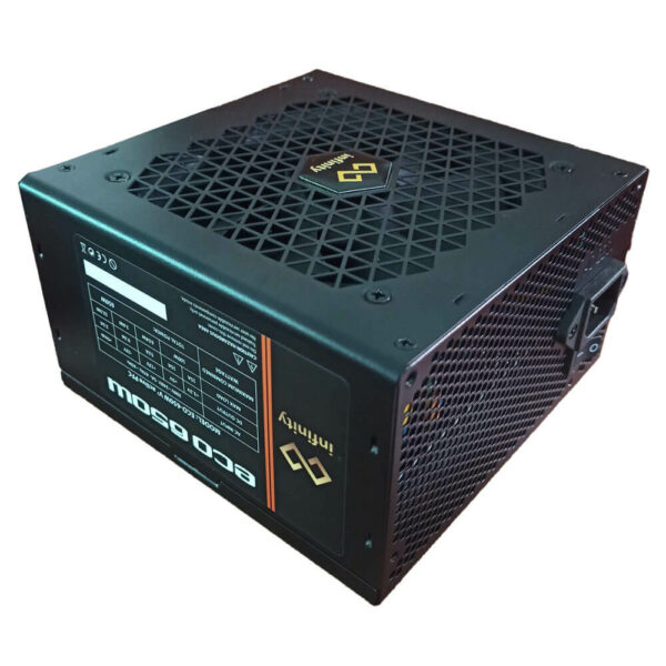 Infinity Eco V3 650w – Hiệu suất 88% – Active PFC – DC to DC – Single Rail - Hình ảnh 2