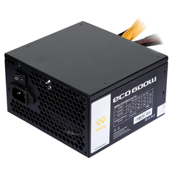 Infinity ECO 600W 80Plus Single Rail - True Power - Hình ảnh 7