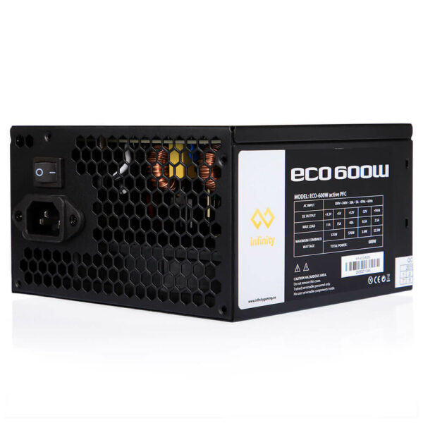 Infinity ECO 600W 80Plus Single Rail - True Power - Hình ảnh 8