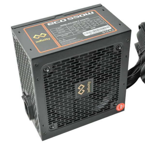 Infinity ECO 550W V2 – DC to DC – Hiệu suất 85% – Active PFC – Single Rail - Hình ảnh 5