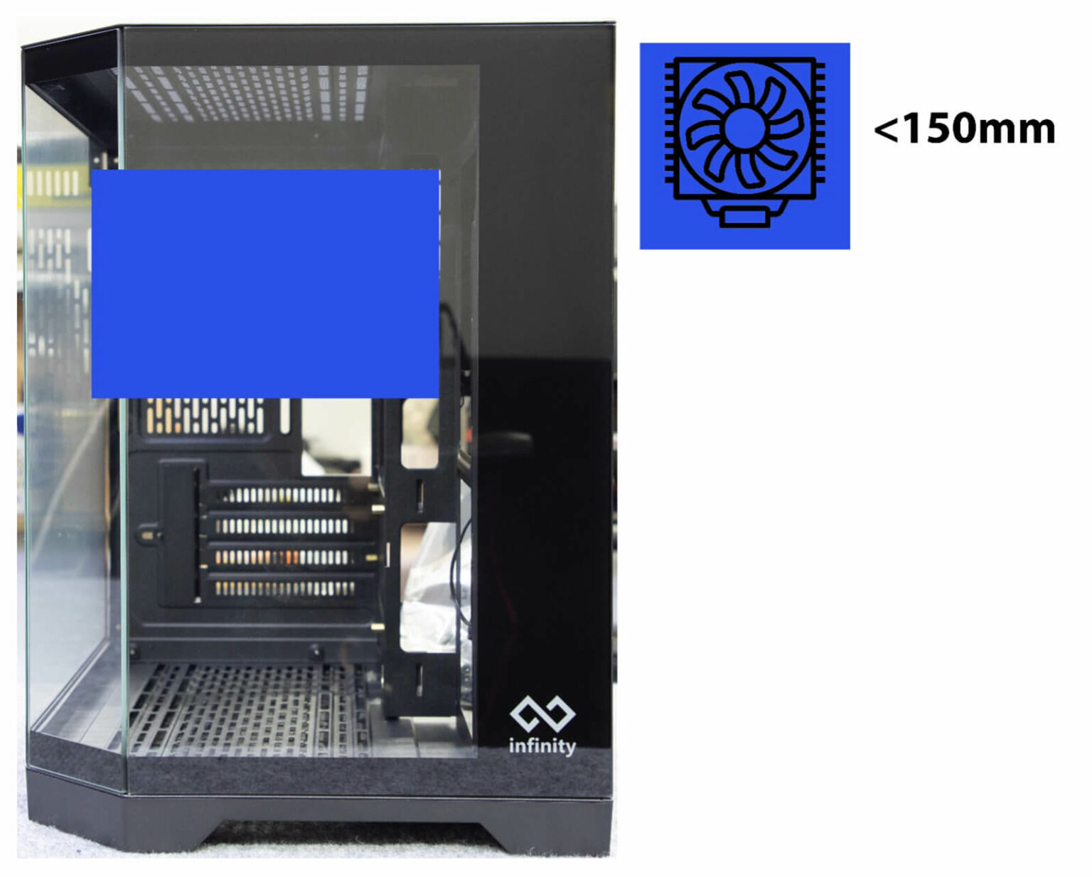 Shizo Rails Infinity Shizo - Micro-ATX Chassis - Hoàng Phương